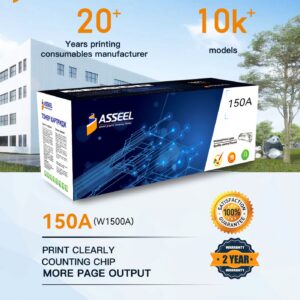 Cartouche de toner ASSEEL 150A (W1500A) - Compatible HP