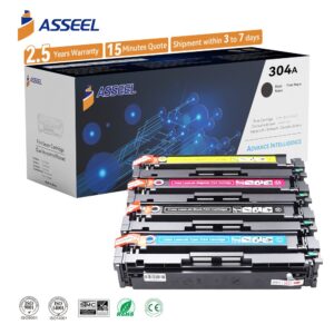 Pack de Toners Laser ASSEEL 304A – Haute Précision