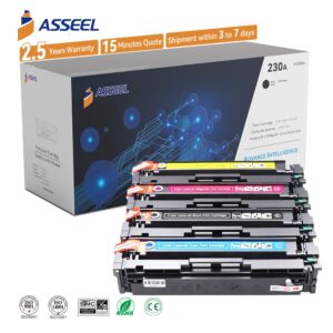 Pack de Toners Laser ASSEEL 230A (W2300A)