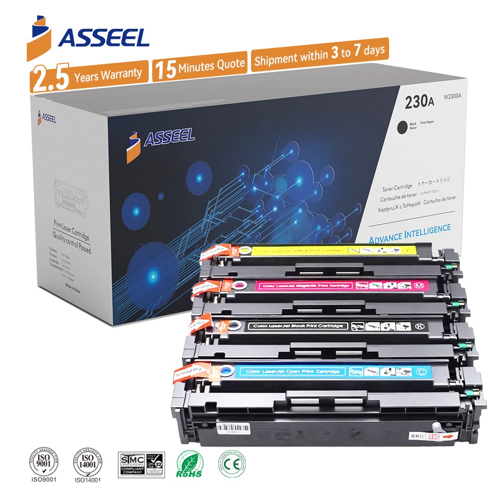 Pack de Toners Laser ASSEEL 230A (W2300A)