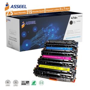 Pack de Toners Laser ASSEEL 416A (W2040A)