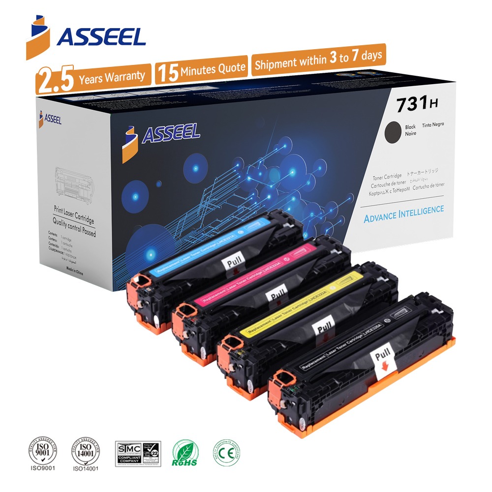 Pack de Toners Laser ASSEEL 731H – Gamme Advance Intelligence