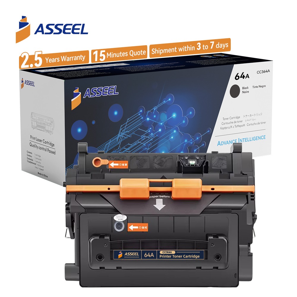 Cartouche de Toner Laser ASSEEL 64A (CC364A)